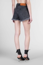 Séfr Thea Shorts In Black Cotton