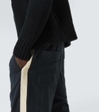 Tom Ford Cotton and silk twill sweatpants