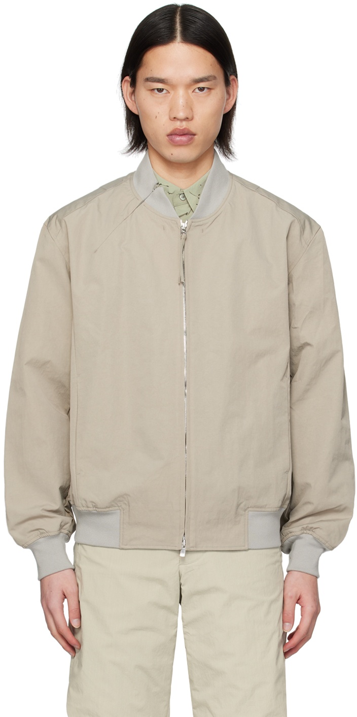 Photo: POST ARCHIVE FACTION (PAF) Gray 6.0 Right Bomber Jacket