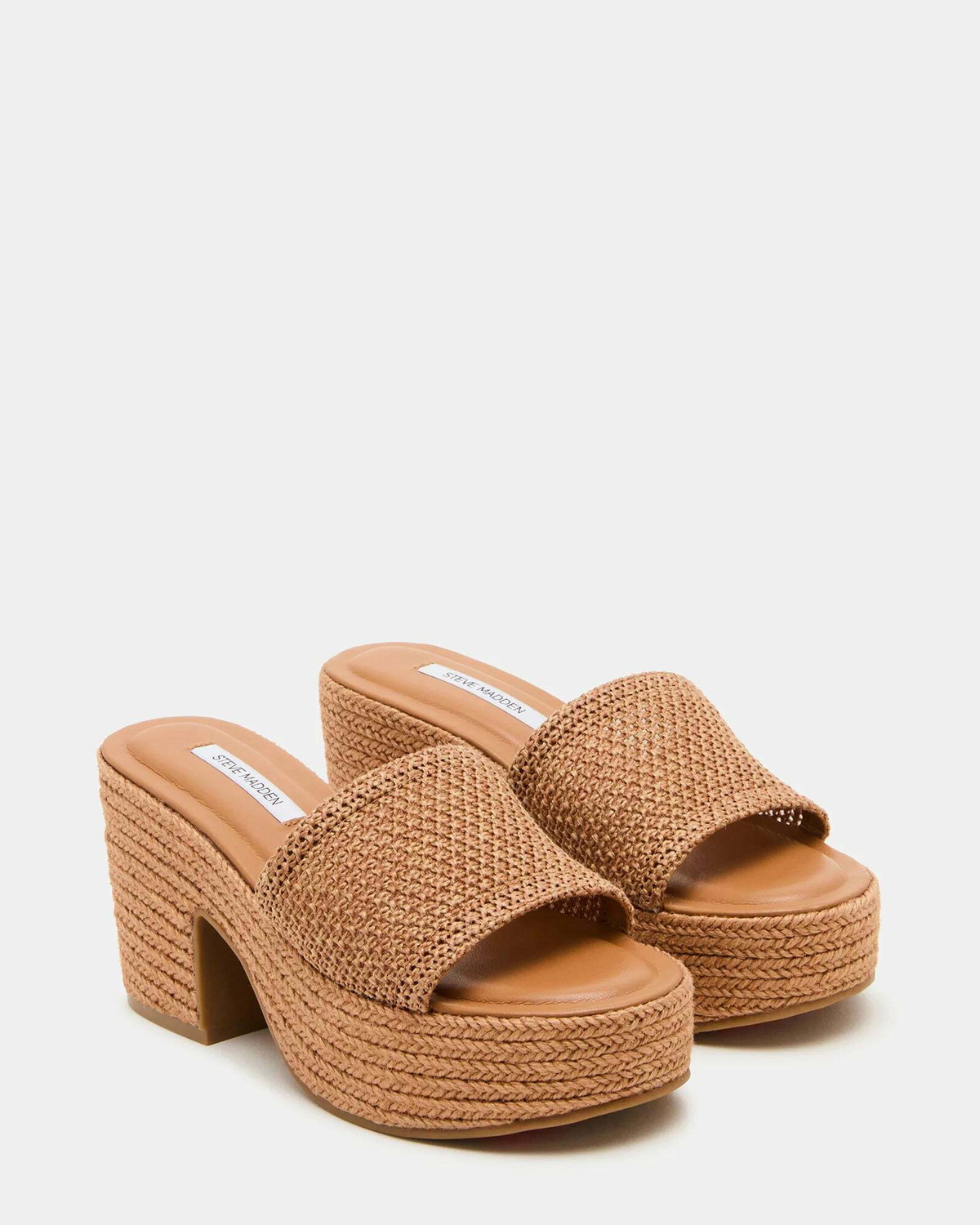 Steve Madden Trippy-Cr Heels in Tan