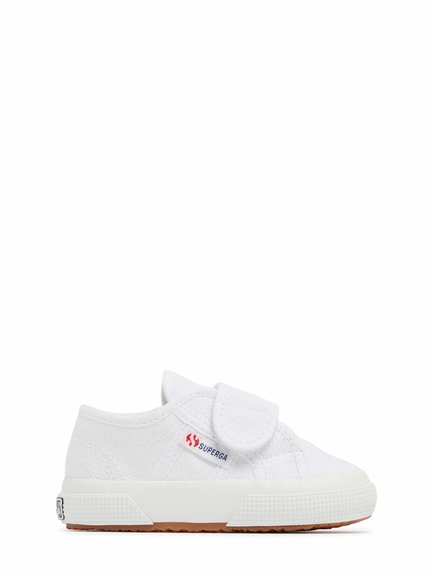 Photo: SUPERGA 2750-bstrap Cotton Canvas Sneakers