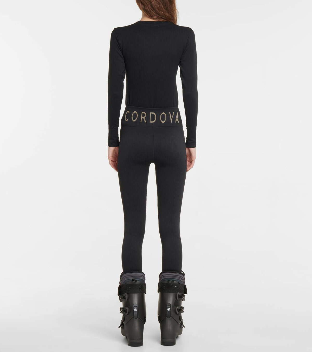 Cordova Base Layer ribbed-knit leggings