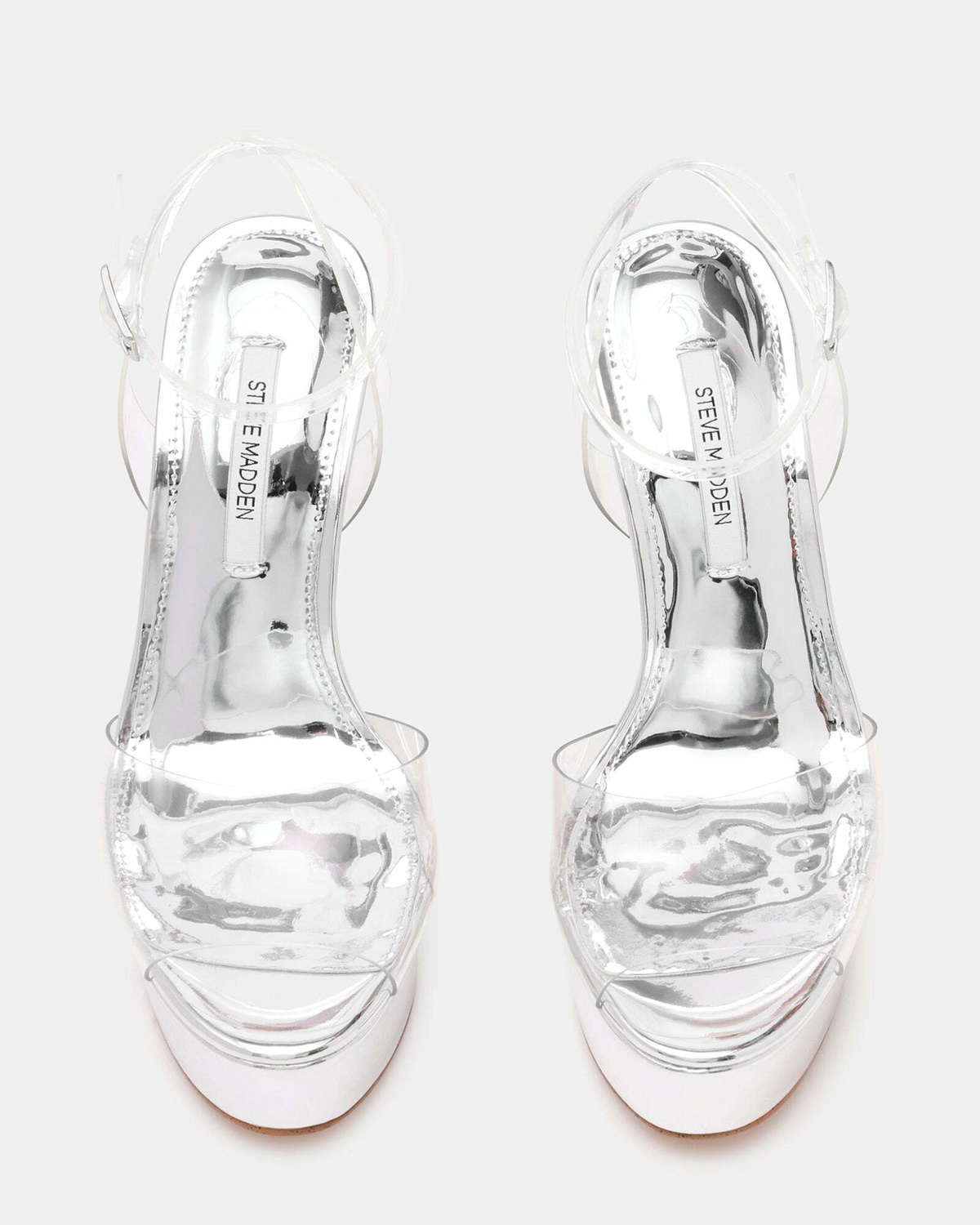 Steve Madden Jezzica Heels in Clear