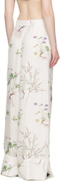 Erdem White Pyjama Trousers