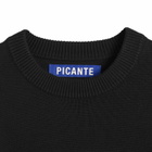 END. x PICANTE Headline Knit Sweater in Black
