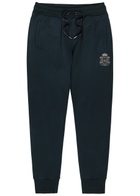 Dolce & Gabbana Logo-appliquéd Cotton Sweatpants Navy