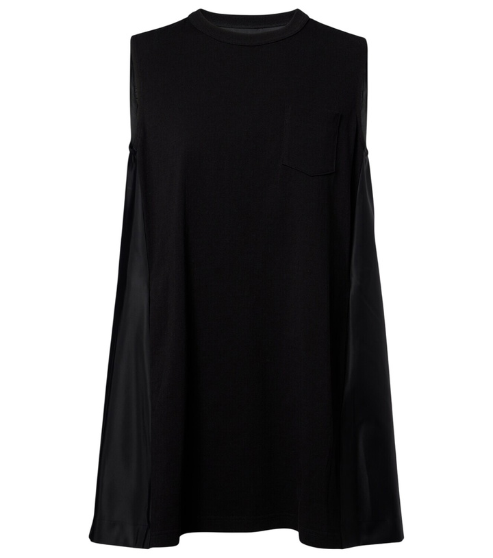 Photo: Sacai Paneled minidress