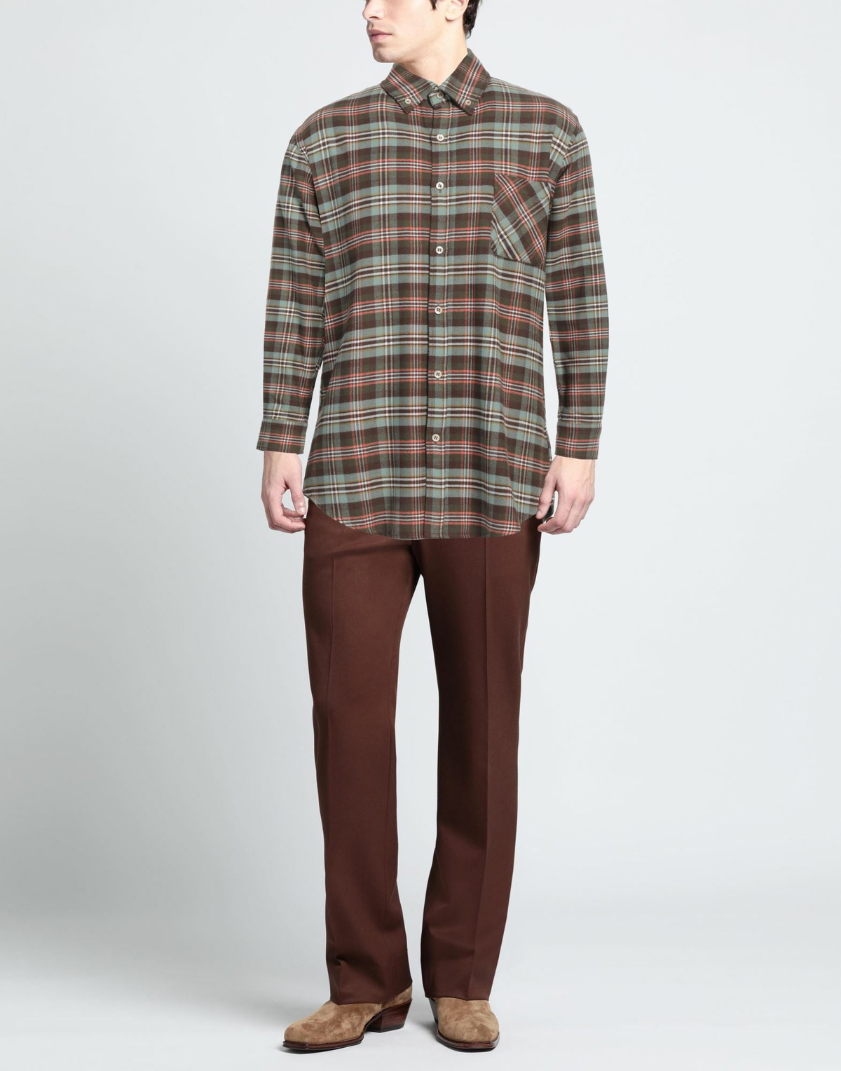Circolo 1901 Mens Shirt Khaki