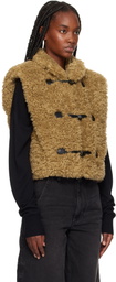 Isabel Marant Etoile Tan Alisa Vest