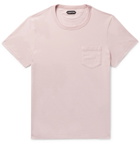 TOM FORD - Cotton-Jersey T-Shirt - Men - Pink