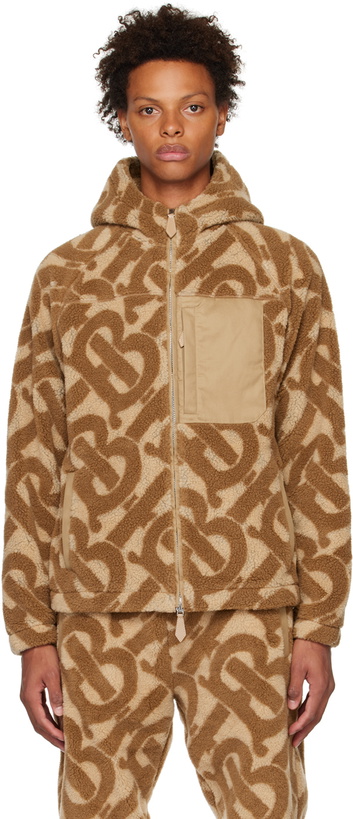 Photo: Burberry Brown Monogram Jacket