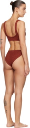Hunza G Burgundy Xandra Bikini