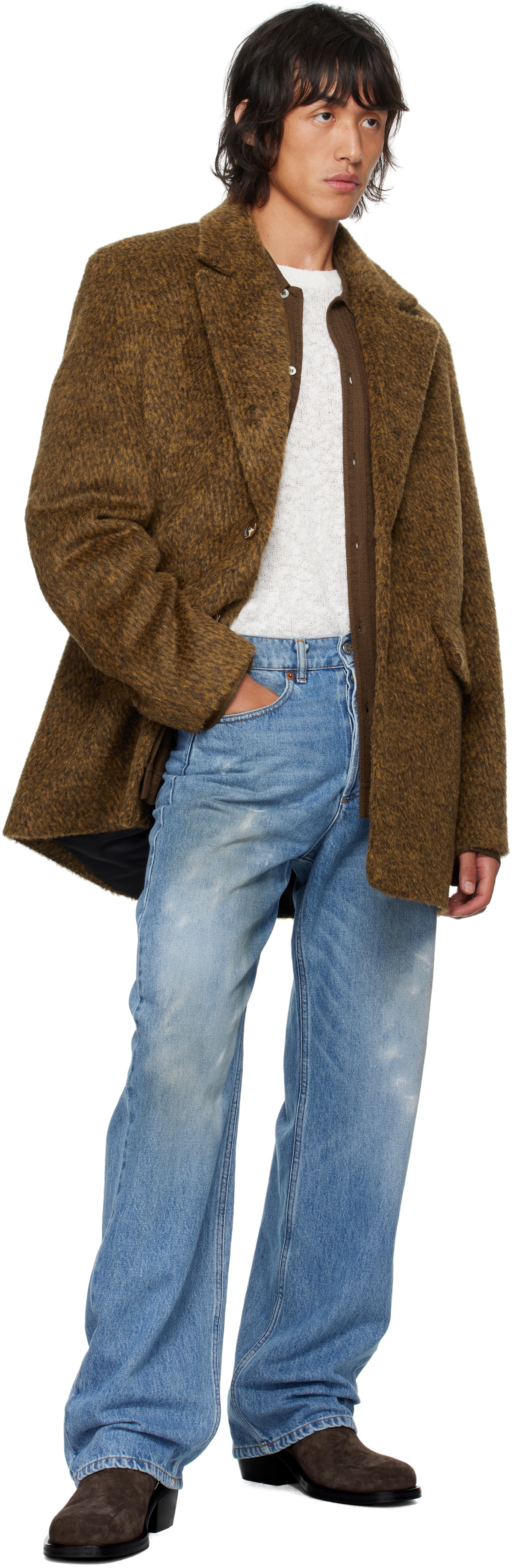 Séfr Brown Evan Blazer