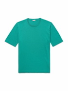 Caruso - Slim-Fit Cotton T-Shirt - Blue