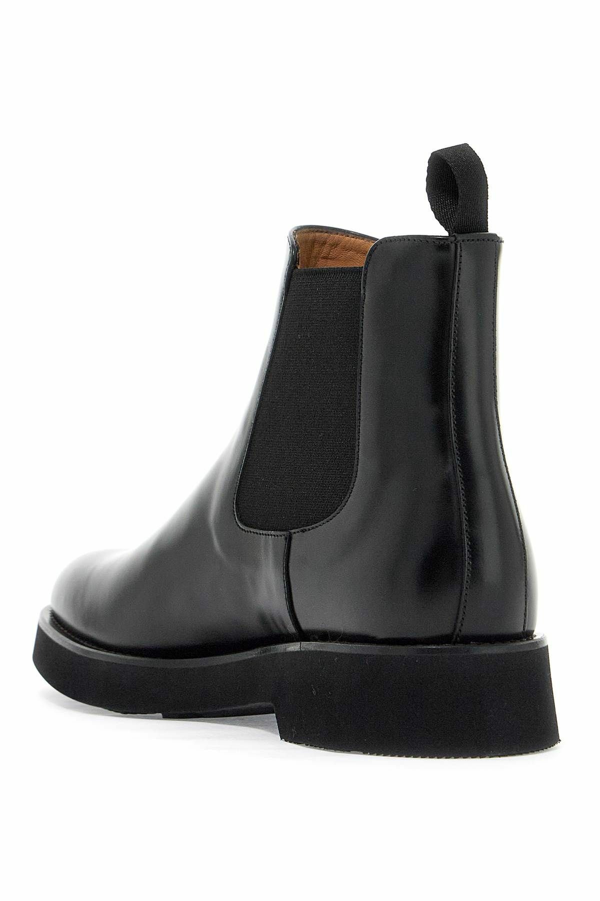 CHURCH'S monmouth chelsea leather brushed ankle boots Black