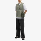 Snow Peak Men's Thermal Boa Fleece Vest in Grey