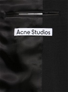 ACNE STUDIOS - Wool Blend Crepe Single Breasted Blazer