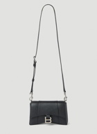 Balenciaga - Hourglass Crossbody Bag in Black