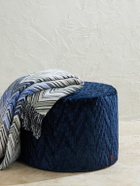 Missoni Home - Fossile Plush-Jacquard Pouf