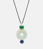 Jennifer Behr Devon embellished necklace