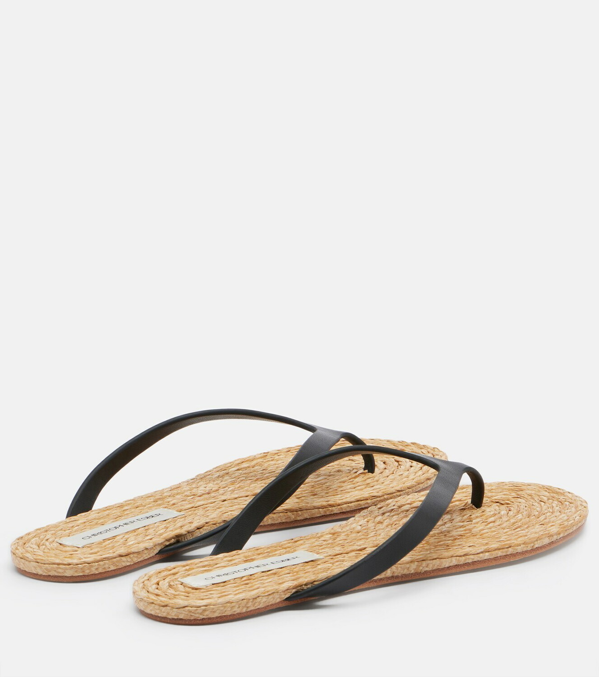 Christopher Esber Palma leather thong sandals