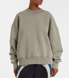 The Attico Cotton jersey sweatshirt