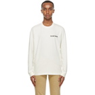 Nudie Jeans Off-White Someplace Collage Rudi Long Sleeve T-Shirt
