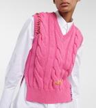 Marni - Cable-knit wool vest