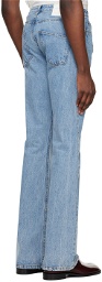 Coperni Blue Wide-Leg Jeans