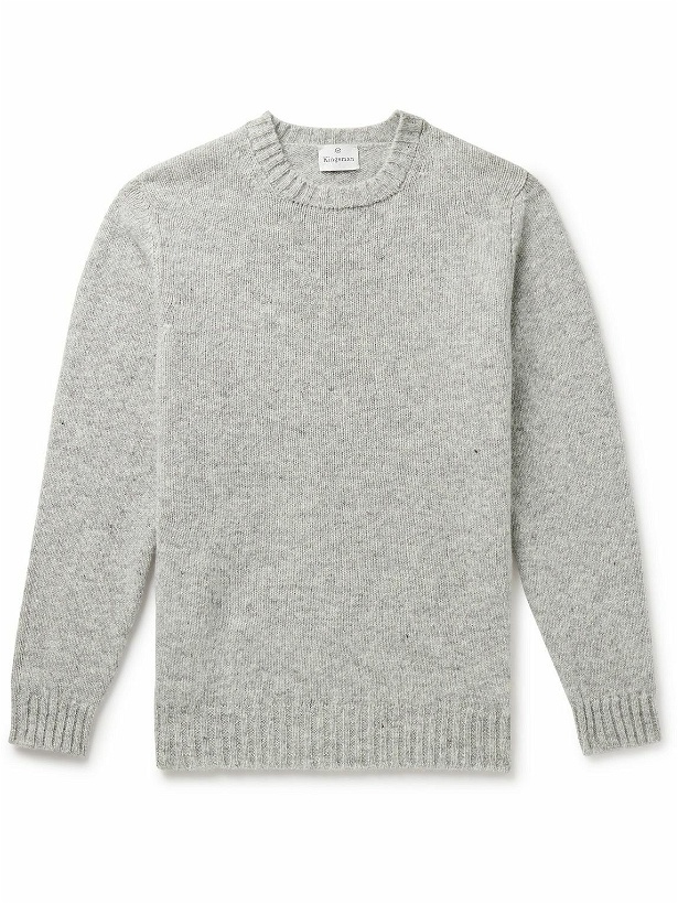Photo: Kingsman - Shetland Wool Sweater - Gray