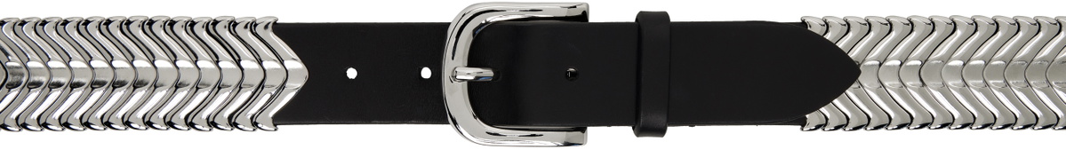 Isabel Marant Black & Silver Tehora Belt