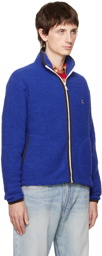 Drake's Blue Zip Jacket