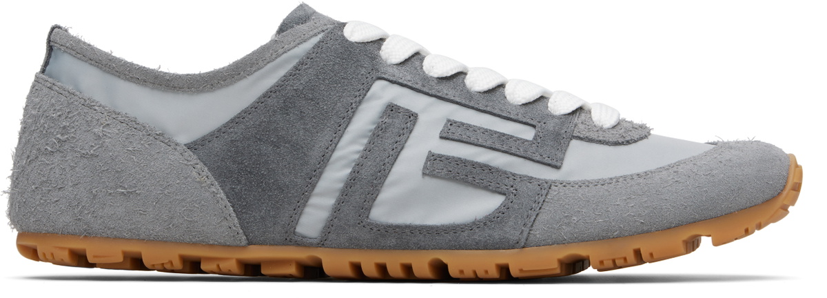BALMAIN Gray Racer 45 Sneakers