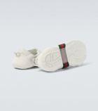 Gucci Flex leather and suede sneakers