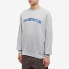 thisisneverthat Men's Arch Logo Crew Sweat in Heather Grey