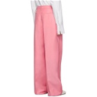 Loewe Pink Pleated Trousers