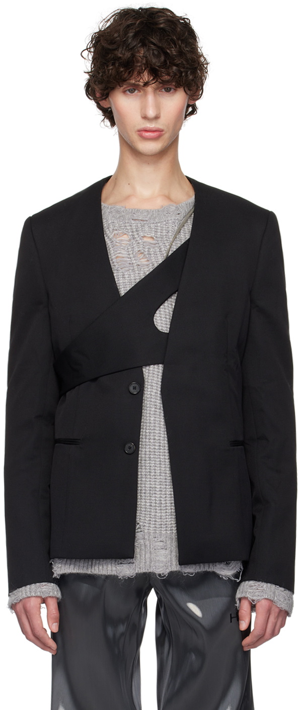 HELIOT EMIL Black Robur Blazer