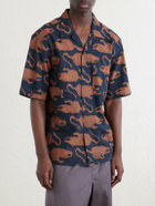 Kardo - Ronen Printed Cotton Shirt - Black