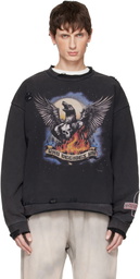 Who Decides War Black Moon Sweatshirt