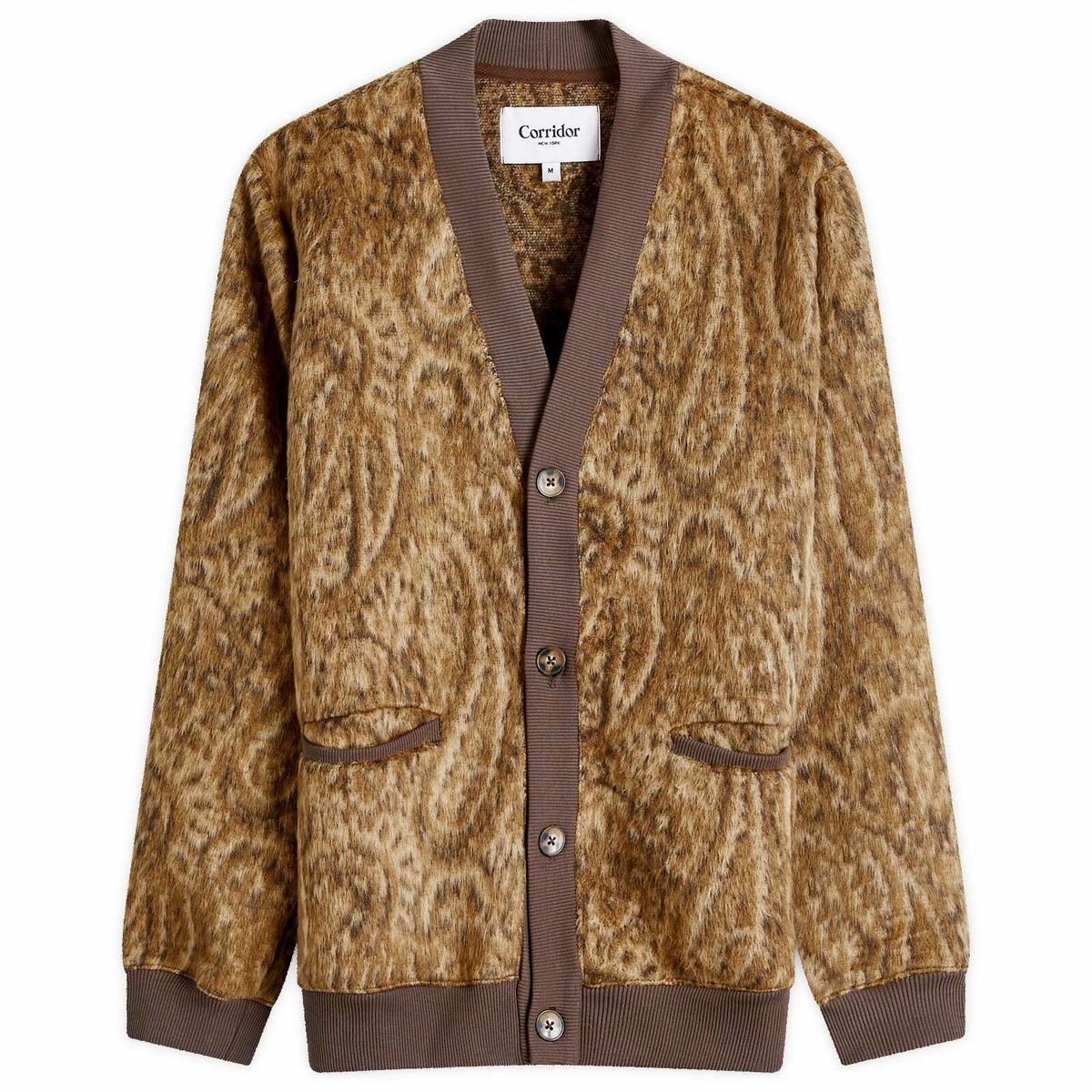 Cardigan Long OPUS DOJANA à Nouer - Taille 40, Couleur Prune, Occasion Très Bon état