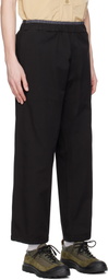 RANRA Black Way Soft Cotton Track Pants
