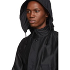 Junya Watanabe Black Ramie Satin Jacket