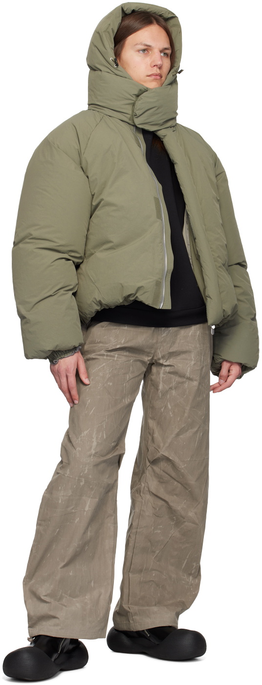 Seventh Khaki Space Down Jacket