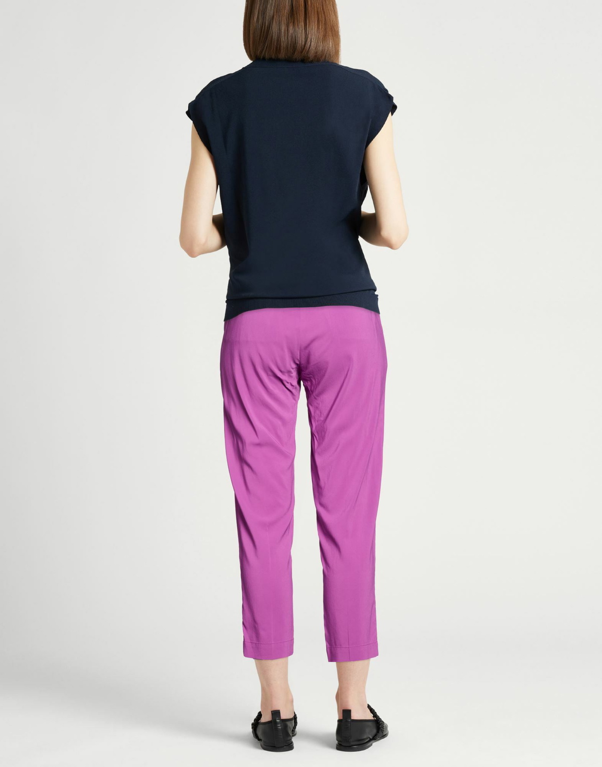 Jucca Womens Pants in Purple