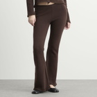My Mum Made It Women's Lace Knit Pants in Earth