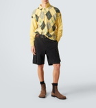 JW Anderson Twisted cotton shorts