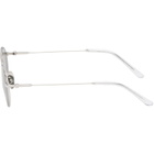 THISTLES Silver 'The CRUZ' Sunglasses