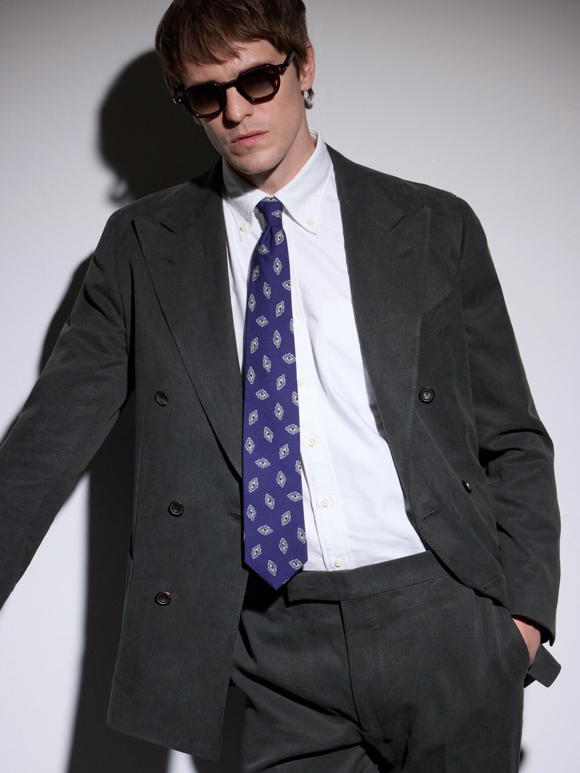 Sato - Menkar Round-Frame Acetate Sunglasses