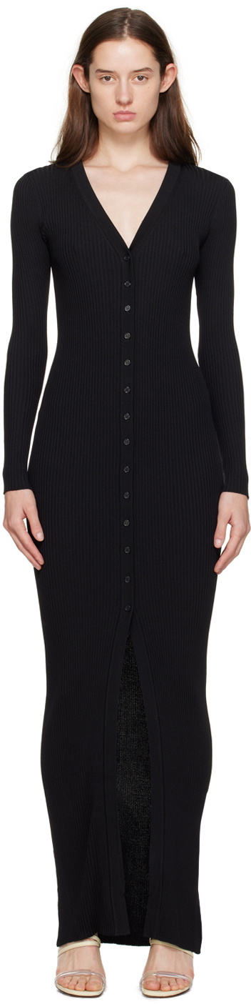 Staud Black Shoko Maxi Dress Staud