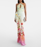 Roberto Cavalli Floral jumpsuit